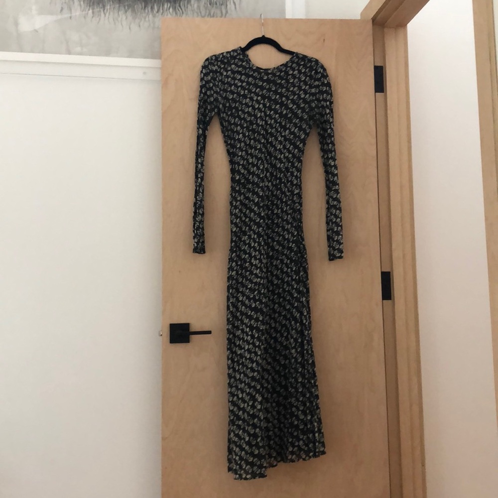 Doen long floral dress